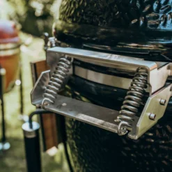 Kamado Monolith Classic Pro Series 2.0 Negro Con Carro -Ofertas Sabores BBQ Tienda Kamado Monolith Completo Negro 611