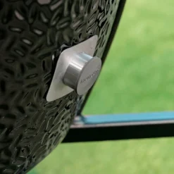 Kamado Monolith Classic Pro Series 2.0 Negro Con Carro -Ofertas Sabores BBQ Tienda Kamado Monolith Completo Negro 911