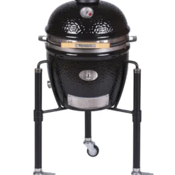Kamado Monolith Junior Pro Series 2.0 Negro Con Pies