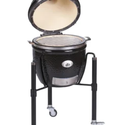 Kamado Monolith Junior Pro Series 2.0 Negro Con Pies -Ofertas Sabores BBQ Tienda Kamado Monolith Junior Negro con Pies 14