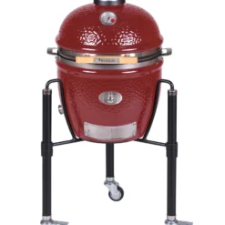 Kamado Monolith Junior Pro Series 2.0 Burdeos Con Pies