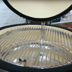 Kamado Monolith Le Chef Pro Series 2.0 Burdeos Con Pies -Ofertas Sabores BBQ Tienda Kamado Monolith LeCHEF Rojo 051D