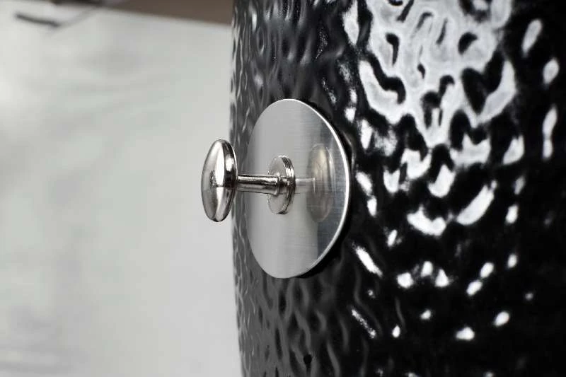 Kamado Monolith Le Chef Pro Series 2.0 Negro Con Pies - Imagen 14