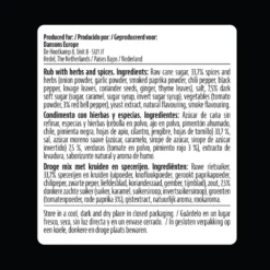 Kansas City BBQ Rub 380 Gr -Ofertas Sabores BBQ Tienda Kansas City BBQ Rub 380 gr 2