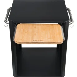 Mesa De Exterior Cozze Con Tabla De Bambú -Ofertas Sabores BBQ Tienda Mesa de Exterior Cozze con tabla de Bambu 3