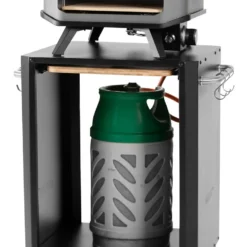 Mesa De Exterior Cozze Con Tabla De Bambú -Ofertas Sabores BBQ Tienda Mesa de Exterior Cozze con tabla de Bambu 6