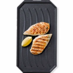 Plancha De Hierro Fundido Reversible Cozze -Ofertas Sabores BBQ Tienda Plancha de Hierro Fundido Reversible Cozze 3