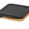 Plancha De Hierro Fundido Reversible Grande Cozze