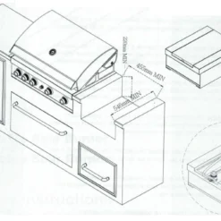 Quemador Infrarrojos Lateral Para Encastrar -Ofertas Sabores BBQ Tienda Quemador Infrarrojos Lateral Encastrar 4