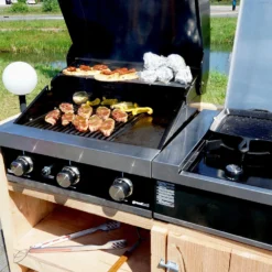 Quemador Lateral Para Encastrar -Ofertas Sabores BBQ Tienda Quemador Lateral Encastrar Barbacoas Grandhall 8