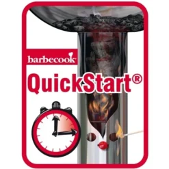 BARBECOOK Barbacoa Loewy 55 Inox. -Ofertas Sabores BBQ Tienda Quickstart system