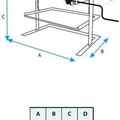 Soporte Elevador Con Escuadra Grande -Ofertas Sabores BBQ Tienda Soporte Elevador barbacoas Escuadra grande 71574 2