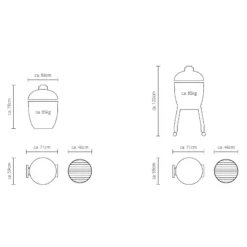 Kamado Monolith Classic Pro Serie 2.0 Guru Edition -Ofertas Sabores BBQ Tienda barbacoa kamado carbon monolith classic pro serie 2 0 GURU sin carro 13