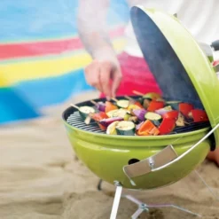 Weber Smokey Joe Premium 37 Cm Verde Primavera -Ofertas Sabores BBQ Tienda barbacoa Smokey Joe Premium spring green 3