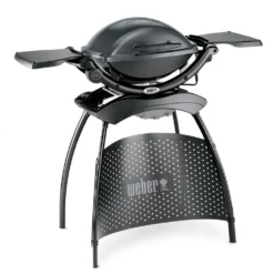 Weber Q 1400 + Mesa Gris Oscuro -Ofertas Sabores BBQ Tienda barbacoa Weber Q 1400 Mesa Gris Oscuro 6
