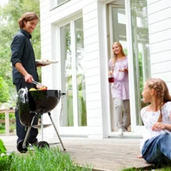 Weber Compact Kettle 57 Cm Negra -Ofertas Sabores BBQ Tienda barbacoa weber compact kettle 57